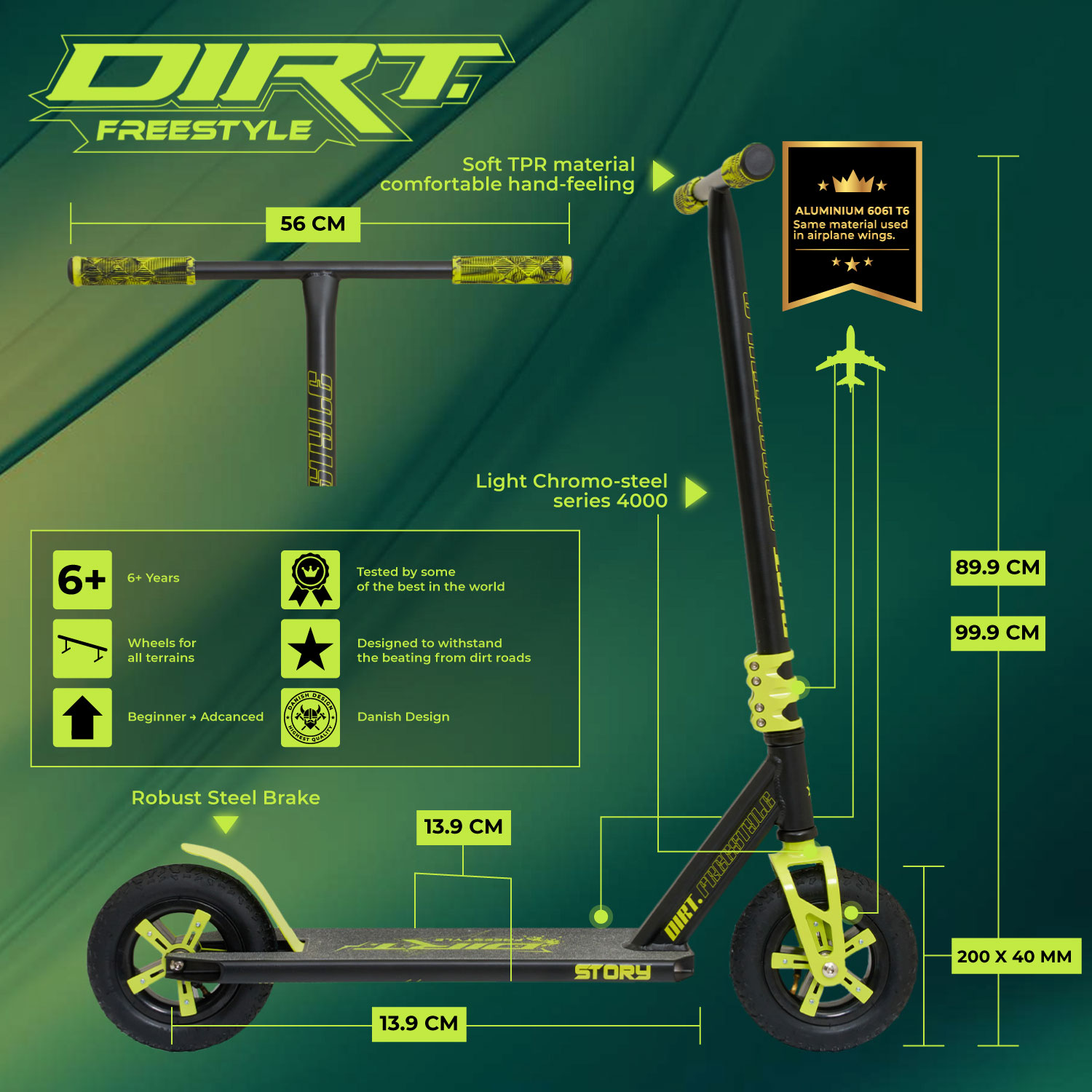 Story Dirt Freestyle Trottinette