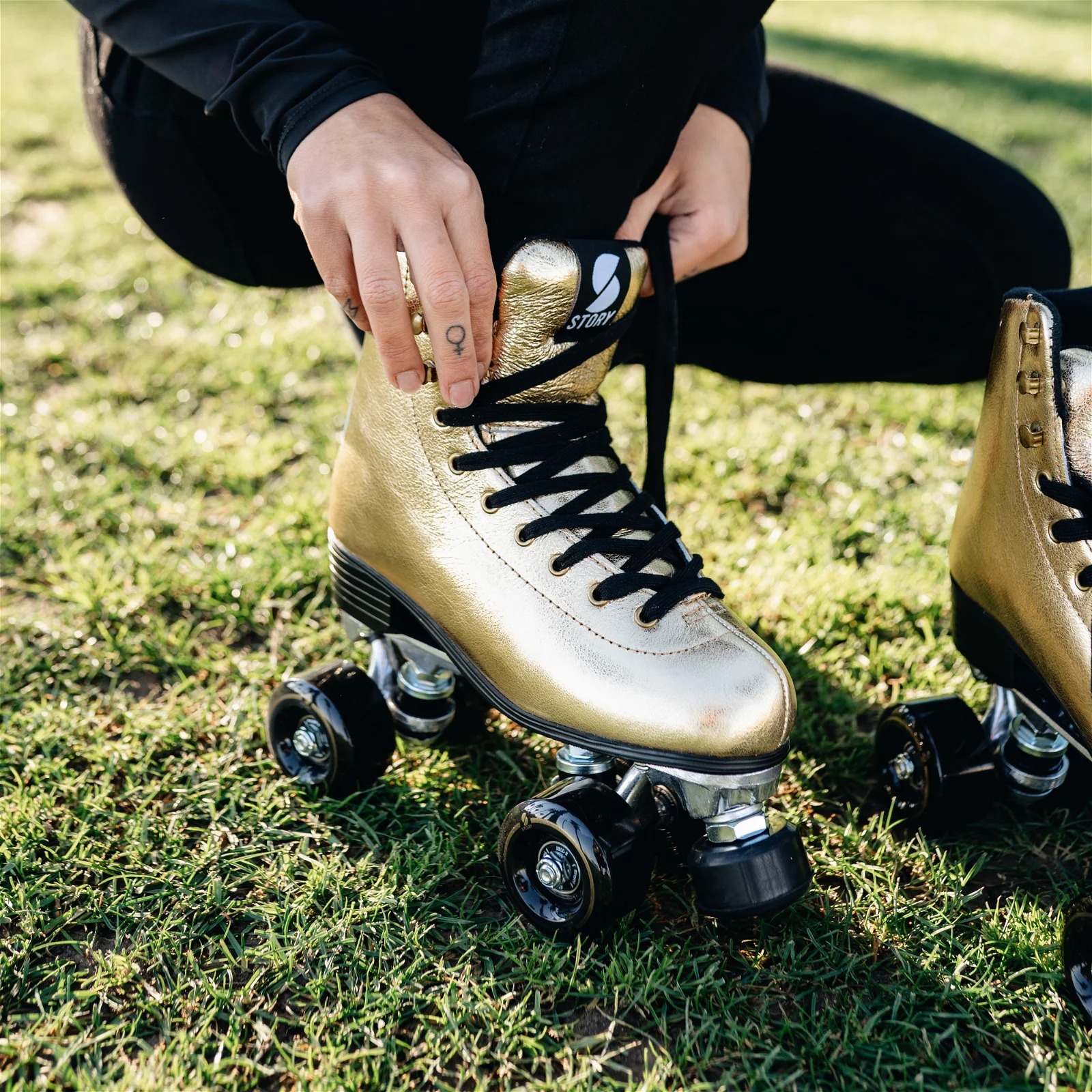 Story Disco Suède Patins à Roulettes