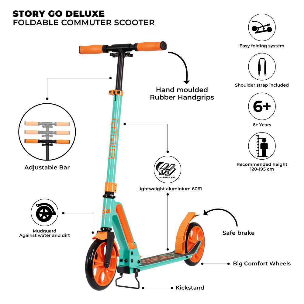 Story GO Deluxe Trottinette Pliable