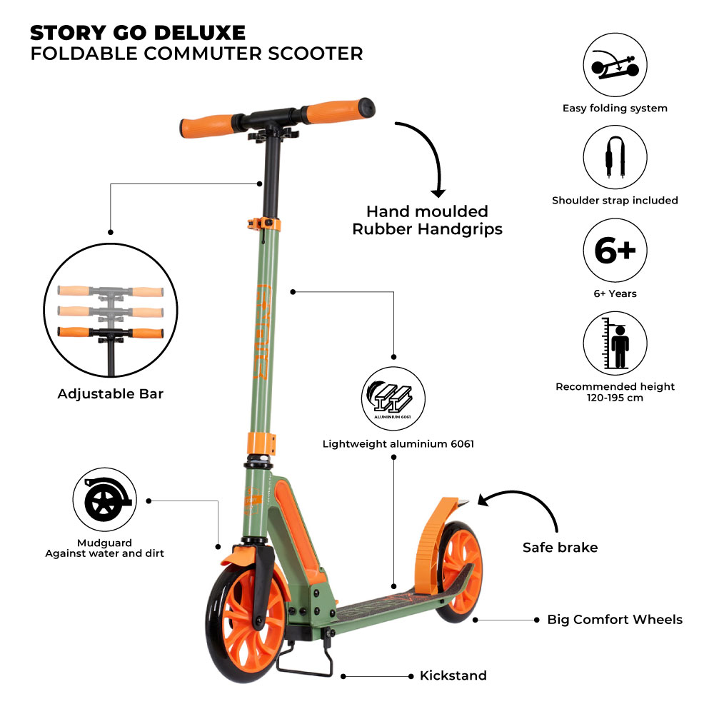 Story GO Deluxe Trottinette Pliable