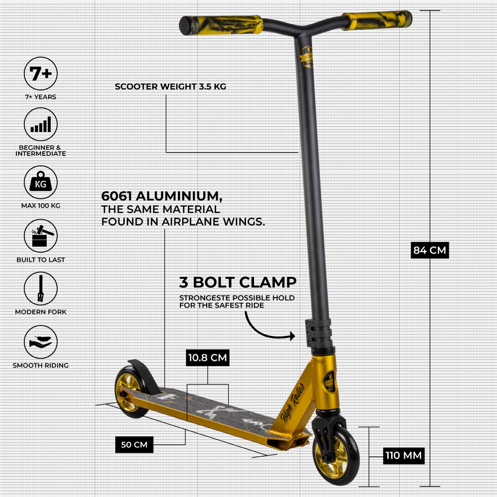 Story High Roller Freestyle Trottinette