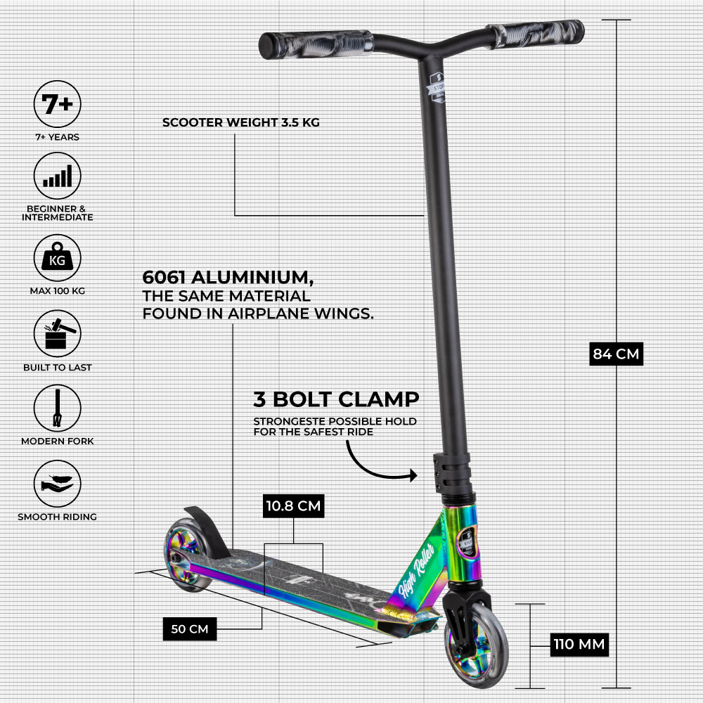 Story High Roller Freestyle Trottinette