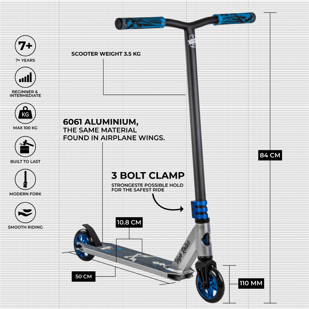 Story High Roller Freestyle Trottinette