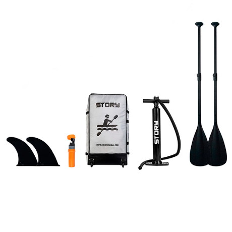 Story Canoë Gonflable Pour 4 Personnes Accessoires