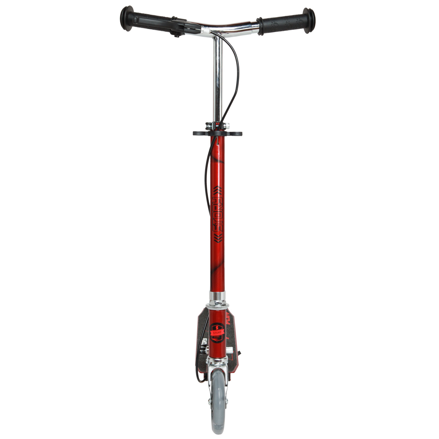 Story Play Trottinette pour enfants avec frein à main et roues LED