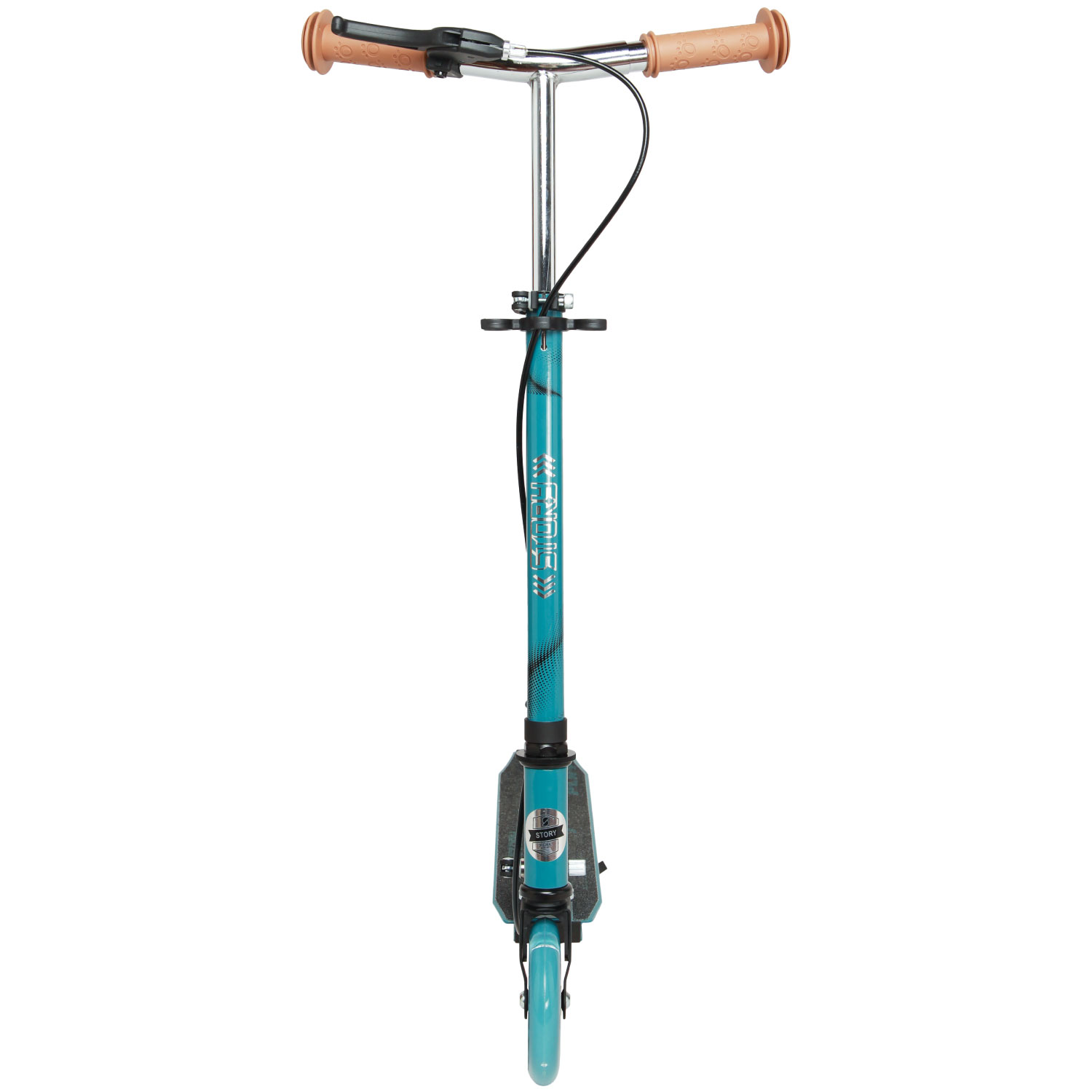 Story Play Trottinette pour enfants avec frein à main et roues LED