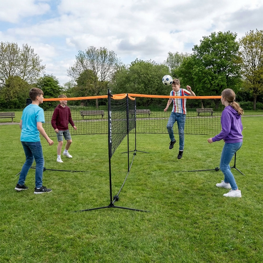 Story QuadZone 4-Way Filet de tennis-foot