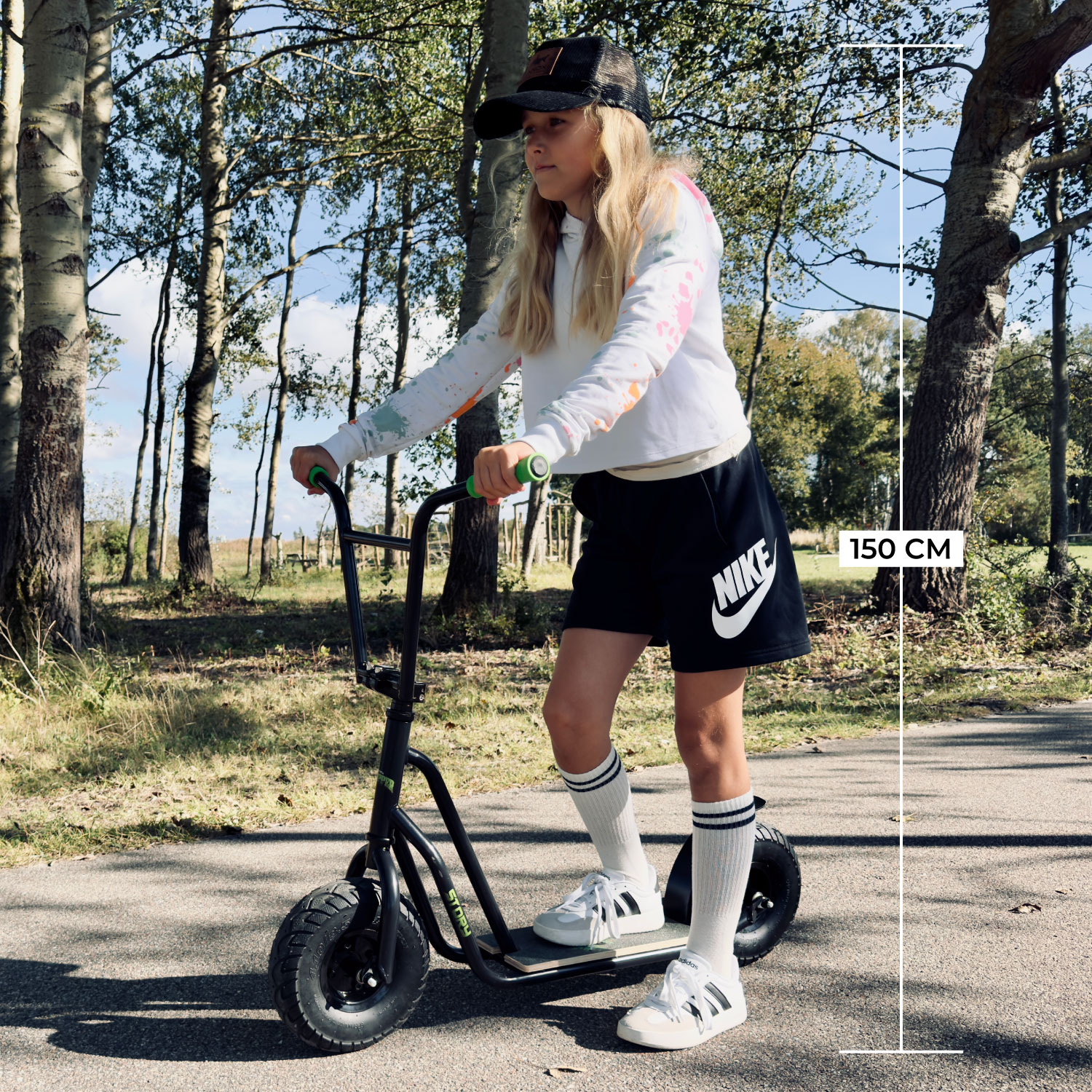 Story Urban Chopper Trottinette avec roues plates