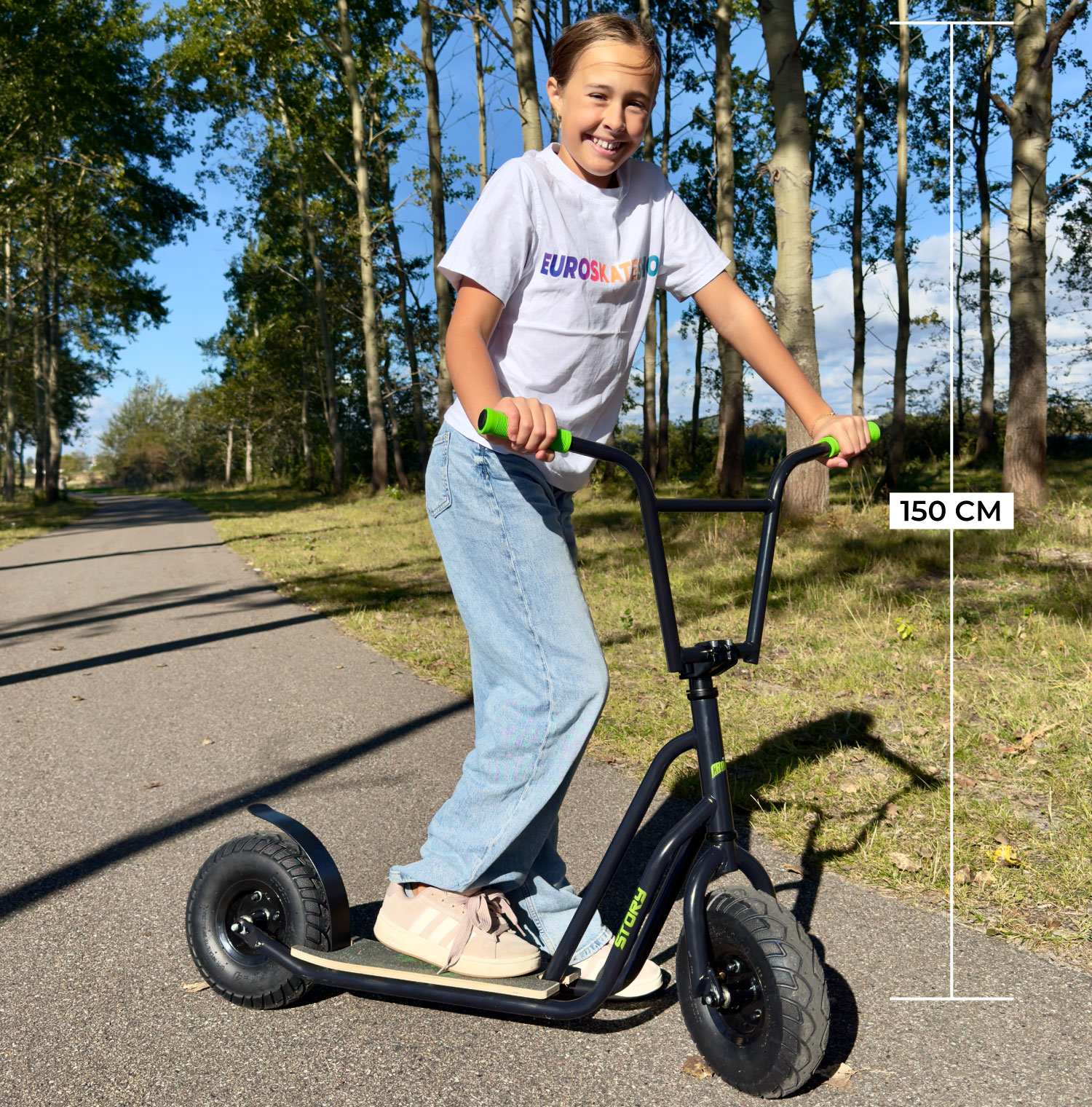 Story Urban Chopper Trottinette avec roues plates