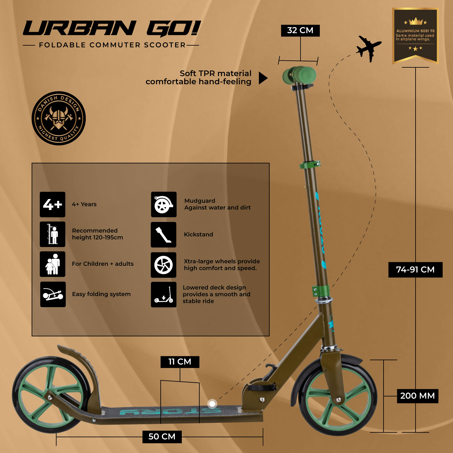 Story Urban GO! Trottinette Pliante