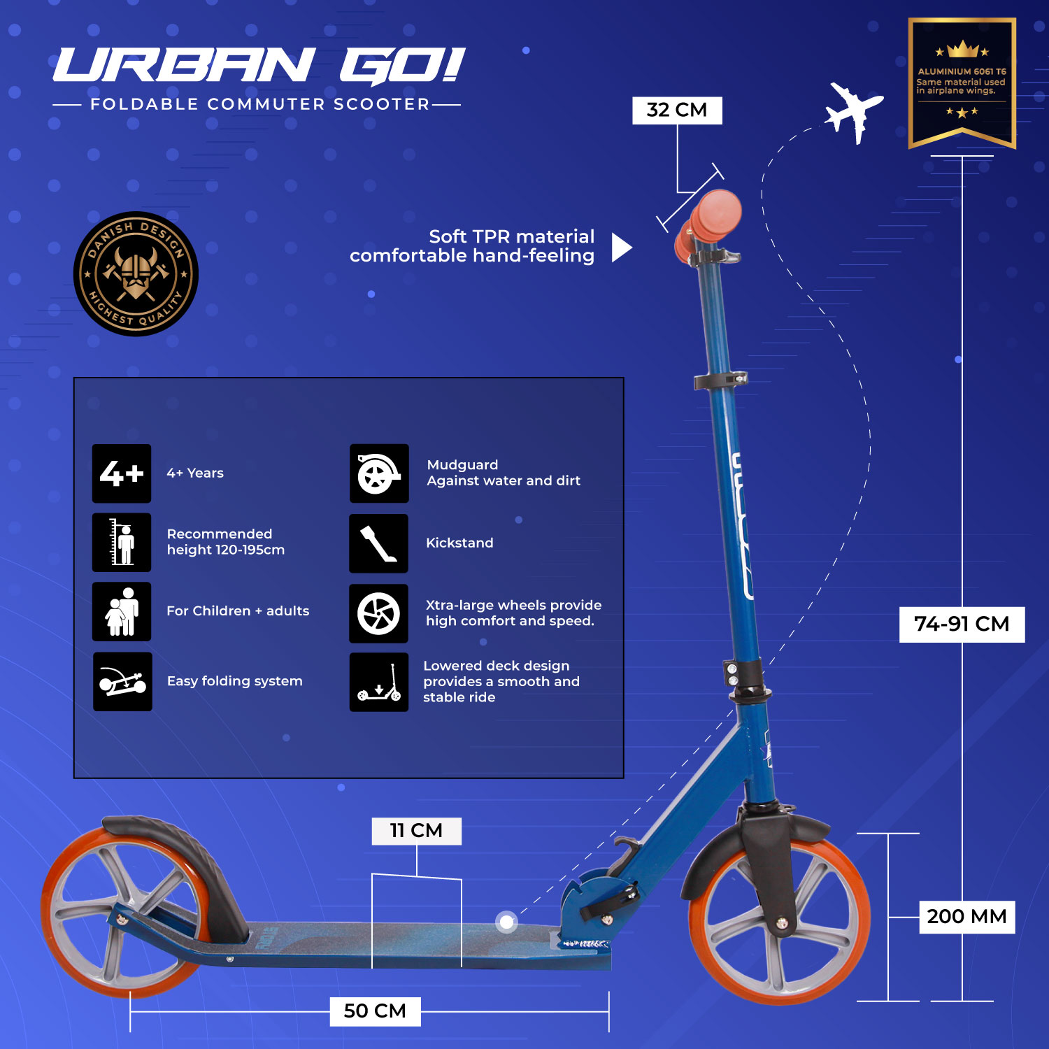 Story Urban GO! Trottinette Pliante