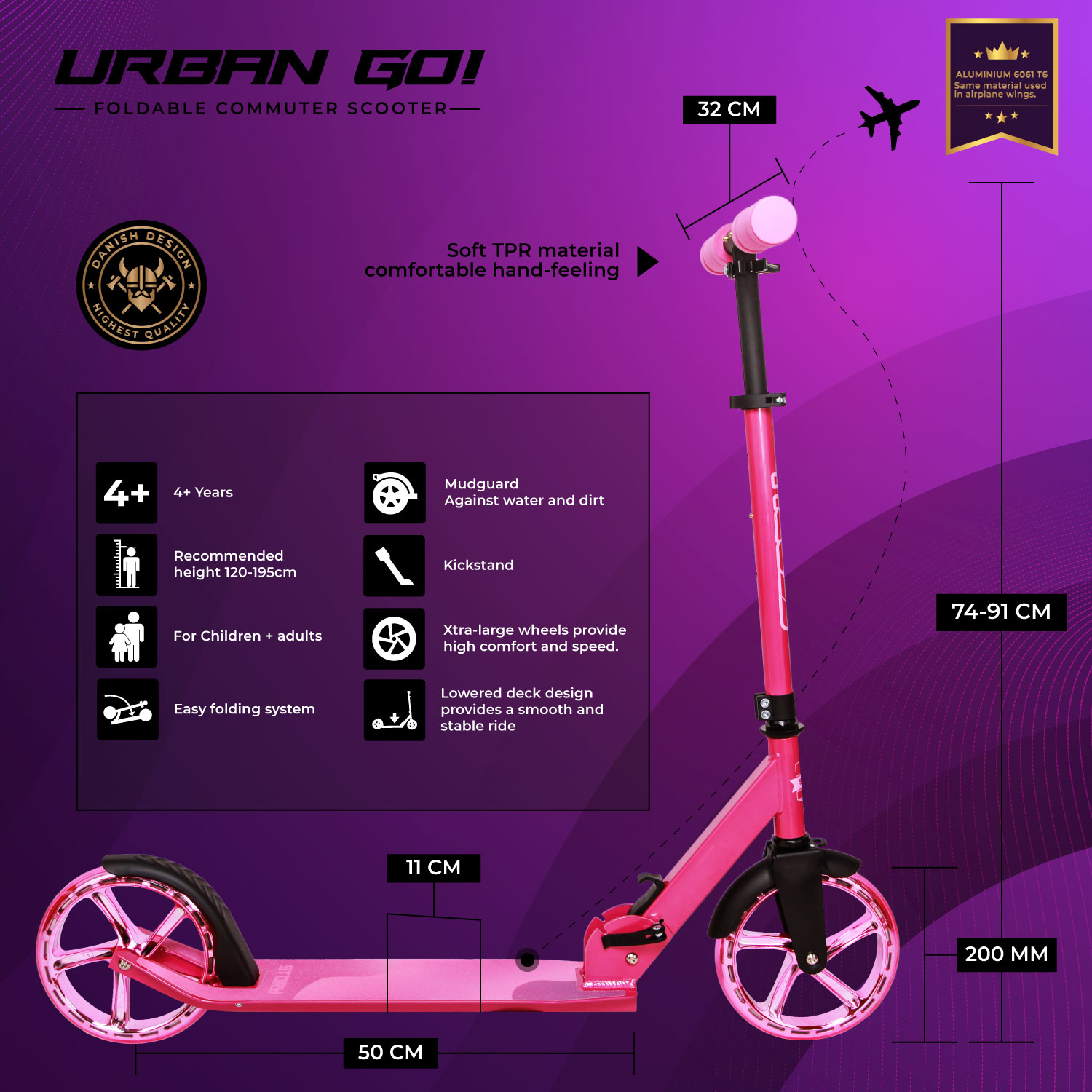 Story Urban GO! Trottinette Pliante