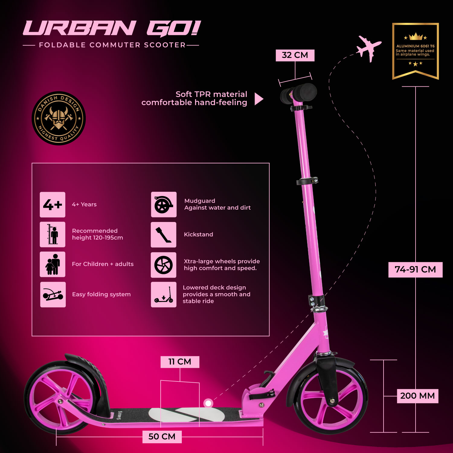 Story Urban GO! Trottinette Pliante
