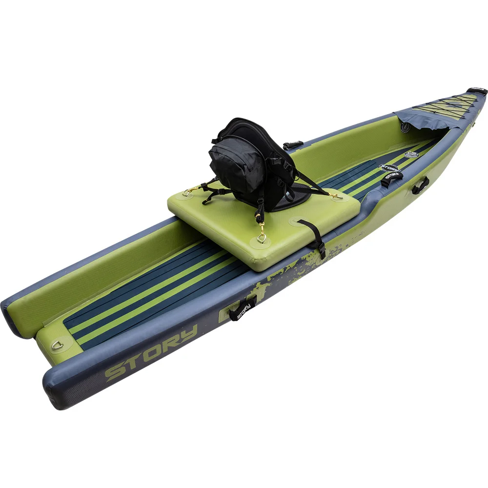 Story Hunter Hybrid Siton top Chasse, Pêche Kayak, Canoë et SUP - gonflable