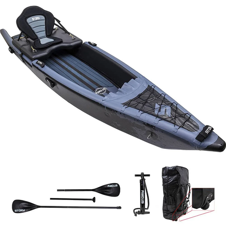 Story Hunter Hybrid Siton top Chasse, Pêche Kayak, Canoë et SUP - gonflable