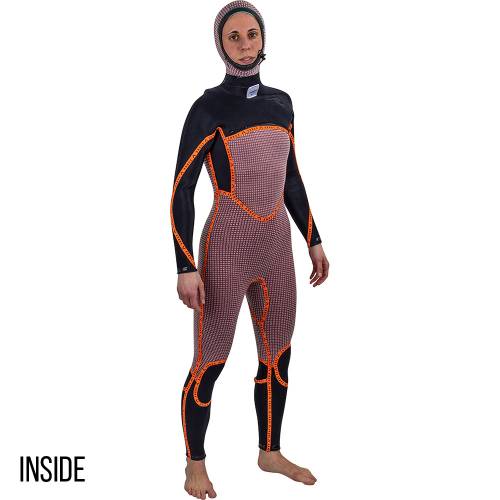 Annox Impulse Hooded Femmes Combinaison Neoprene 6/5/4