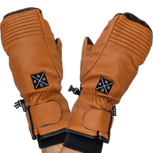 Annox Peak Gants de ski en cuir