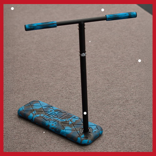 Trottinette trampoline