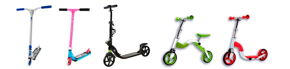 tous types de scooters